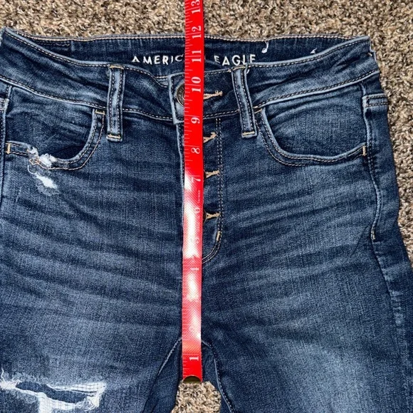 American Eagle Hi-Rise Jegging size 4R - Picture 14 of 14